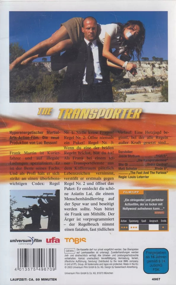 The Transporter (VHS - 2003 - DE)
