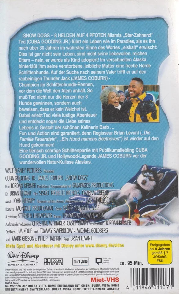 Snow Dogs - 8 Helden auf 4 Pfoten (VHS - 2002 - DE)