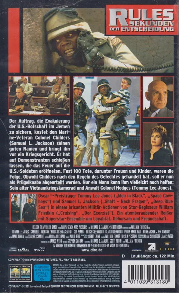 Rules - Sekunden der Entscheidung (VHS - 2001 - DE)
