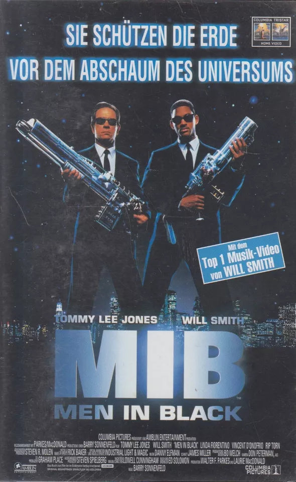 MIB - Hommes en noir (VHS - 1998 - DE)