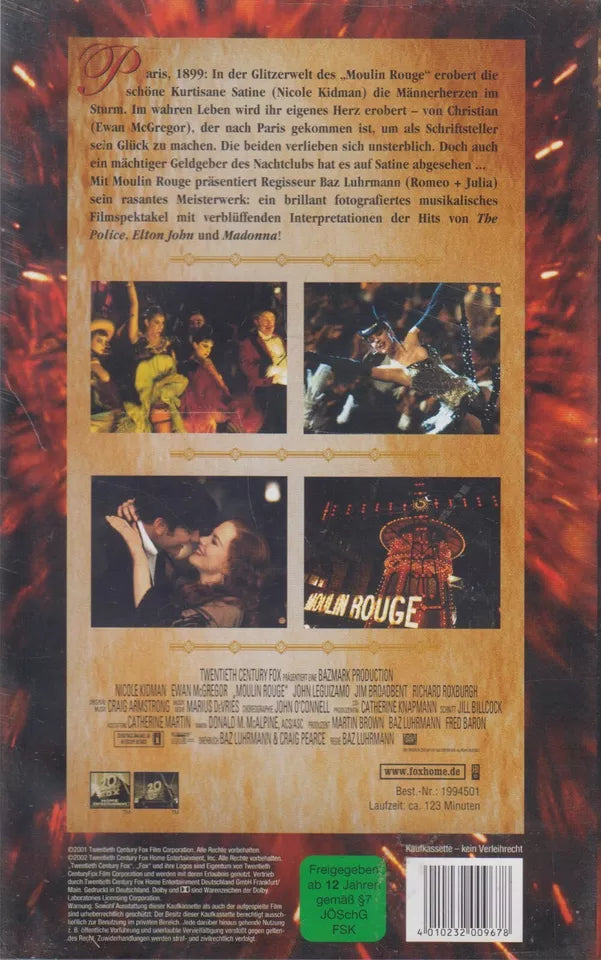 Moulin Rouge (VHS - 2002 - DE)