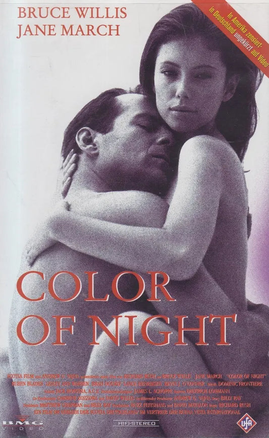 Color of Night (VHS - 1995 - DE)