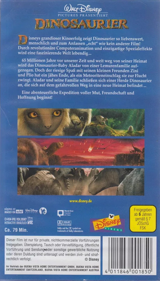 Dinosaures (VHS - DE)