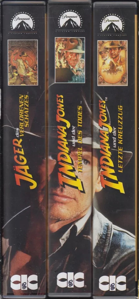 Indiana Jones Collection (3xVHS - 1998 - DE)
