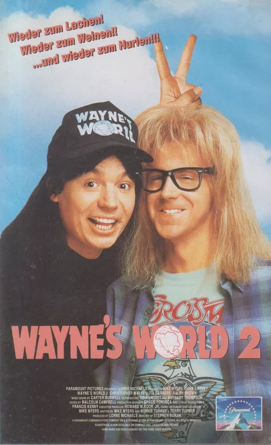 Wayne's World 2 (VHS - 1995 - DE)