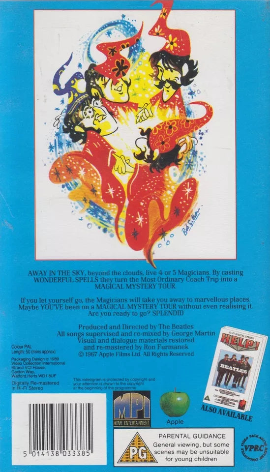 The Beatles: Magical Mystery Tour (VHS - UK)