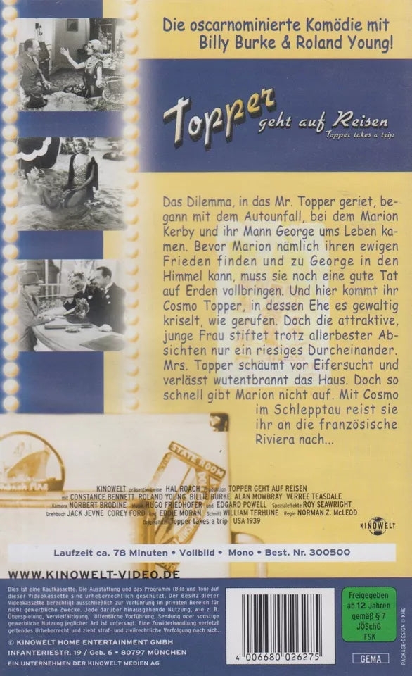 Topper geht auf Reisen (VHS - DE)