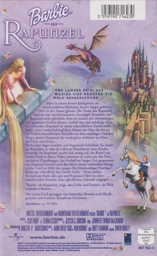 Barbie als Rapunzel (VHS - 2002 - DE)