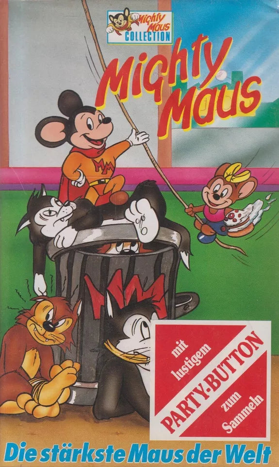 Mighty Mouse - La souris la plus forte du monde (VHS - 1983 - DE)