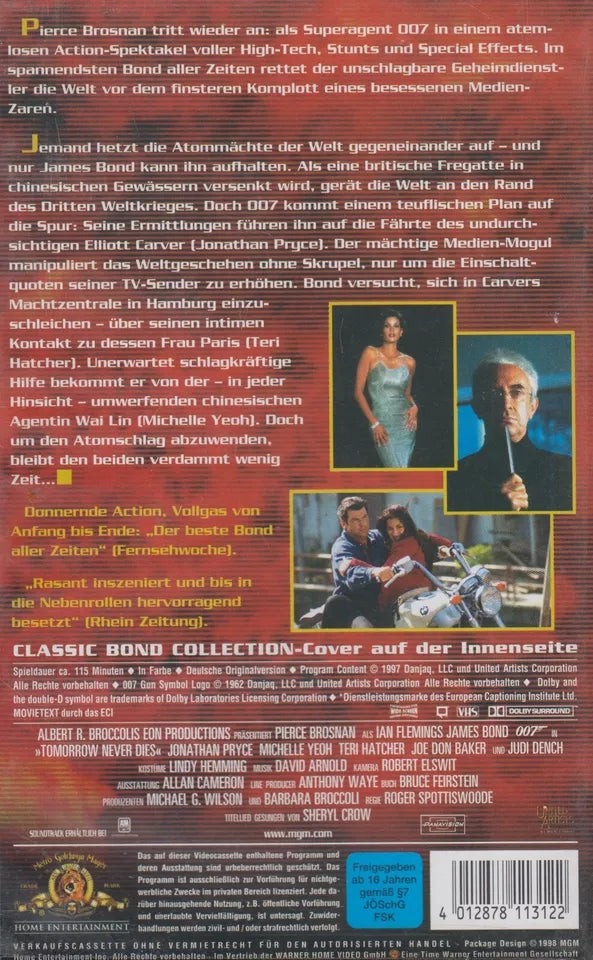 James Bond 007 - Der Morgen stirbt nie (VHS - 1998 - DE)