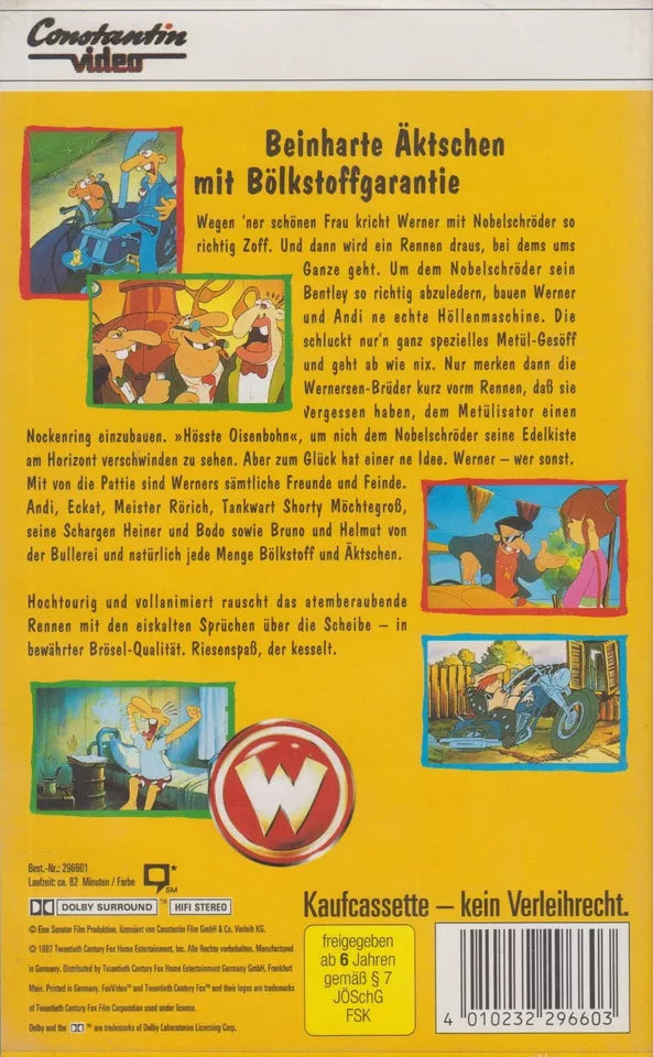Werner - Das muss kesseln!!! (VHS - 1997 - DE)
