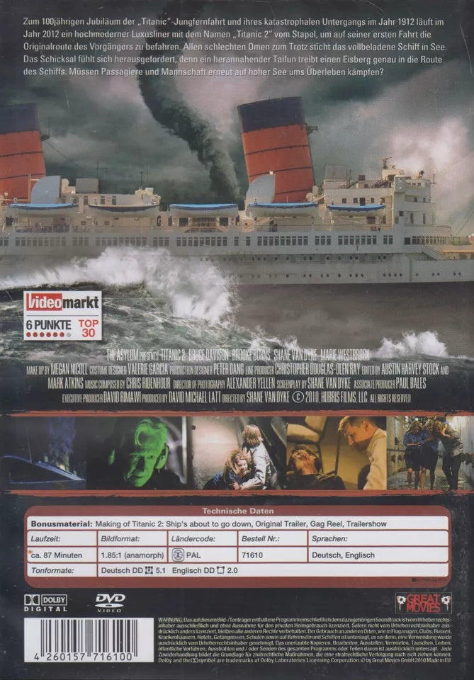 Titanic 2 - Die Rückkehr (DVD - 2010 - DE)