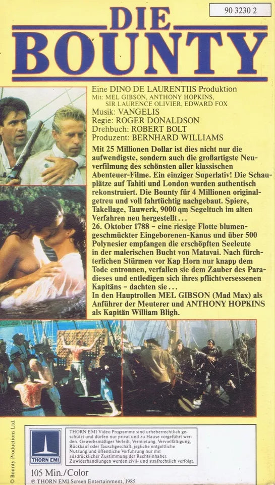 Die Bounty (VHS - 1985 - DE)