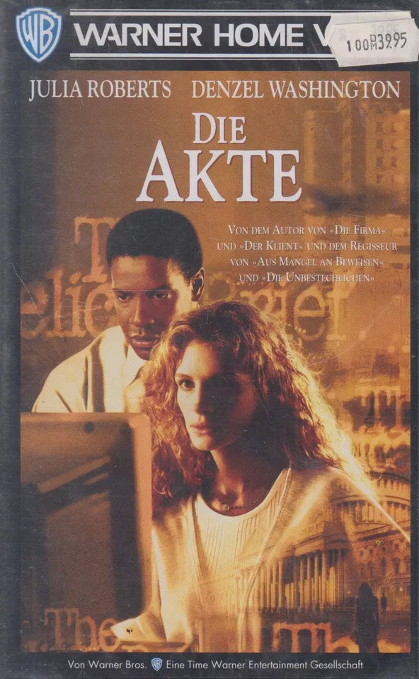 Die Akte (VHS - 1994 - DE)