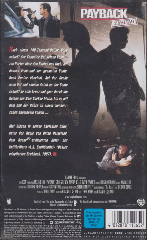 Payback - Zahltag (VHS - 1999 - DE)