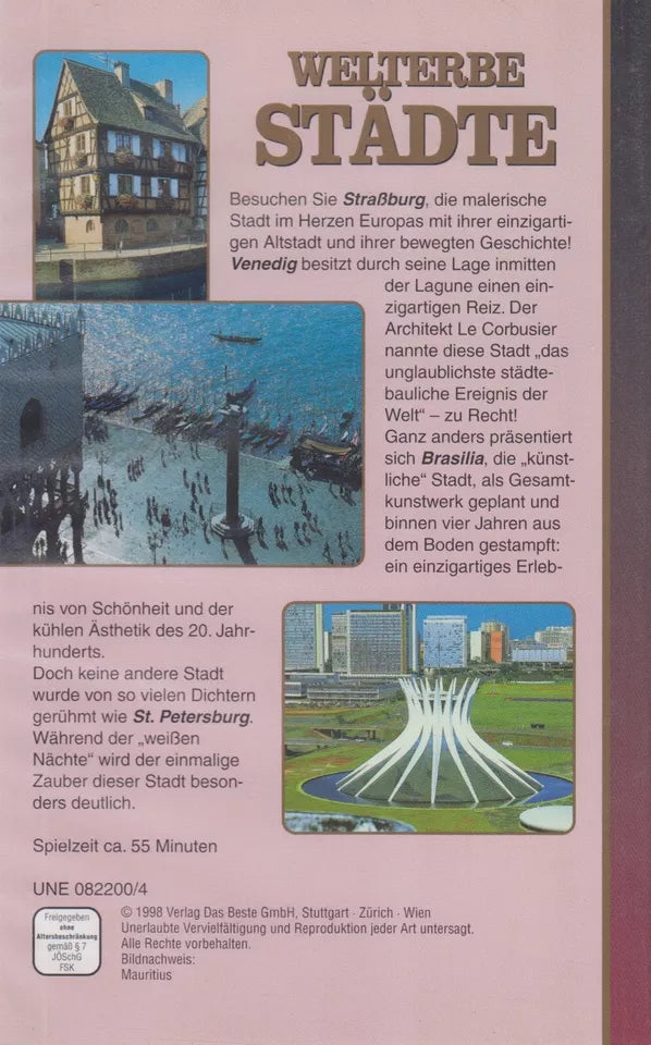 Welterbe: Städte (VHS - 1998 - DE)