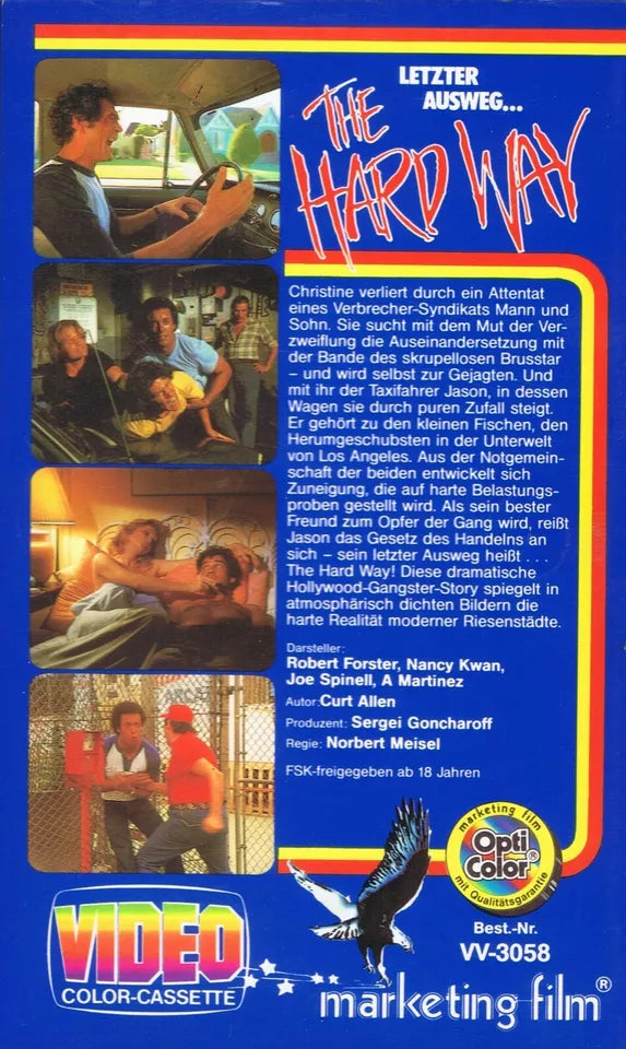 The Hard Way (VHS - DE)