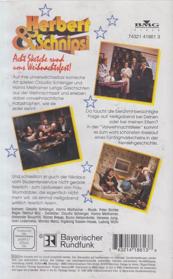 Herbert & Schnipsi: Fröhliche Weihnachten (VHS - 1996 - DE)