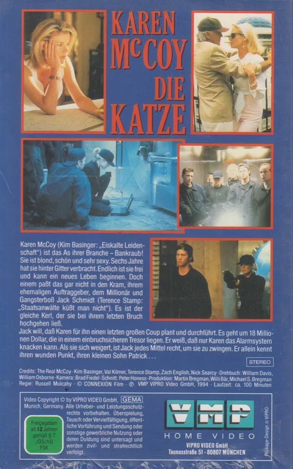 Karen McCoy - Die Katze (VHS - 1994 - DE)