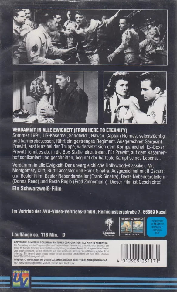 Verdammt in alle Ewigkeit (VHS - 1994 - DE)