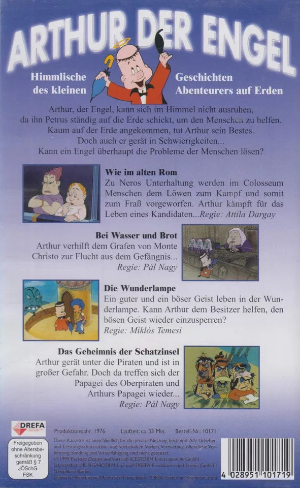 Arthur der Engel: Himmlische Geschichten des kleinen Abenteurers auf Erden (VHS - 1999 - DE)