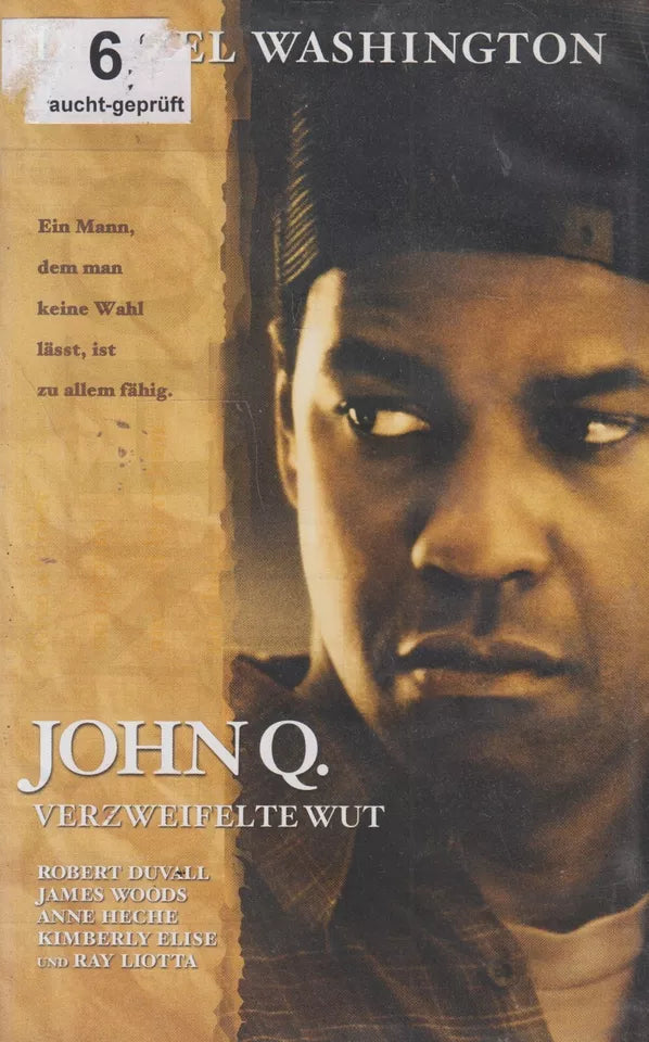 John Q. - Verzweifelte Wut (VHS - 2002 - DE)