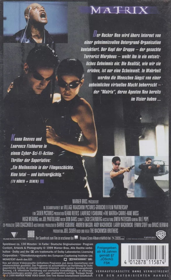 Matrix (VHS - 1999 - DE)