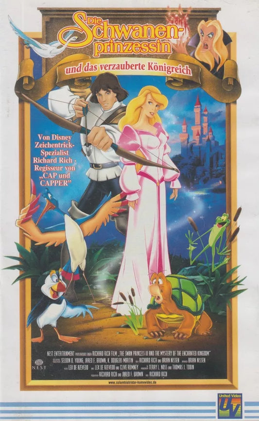 The Swan Princess and the Enchanted Kingdom (VHS - 1999 - DE)