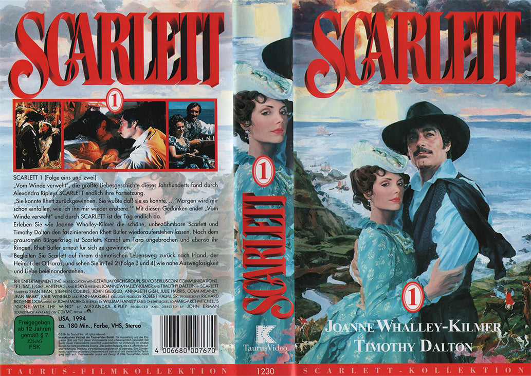 Scarlett (2xVHS - 1994 - DE)