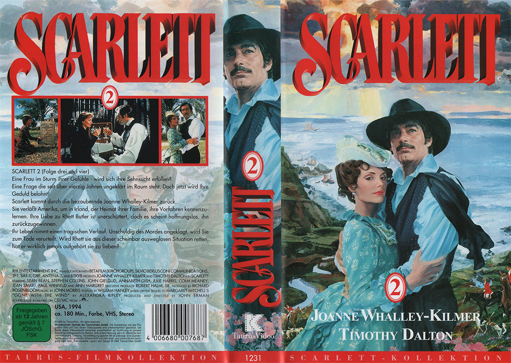 Scarlett (2xVHS - 1994 - DE)
