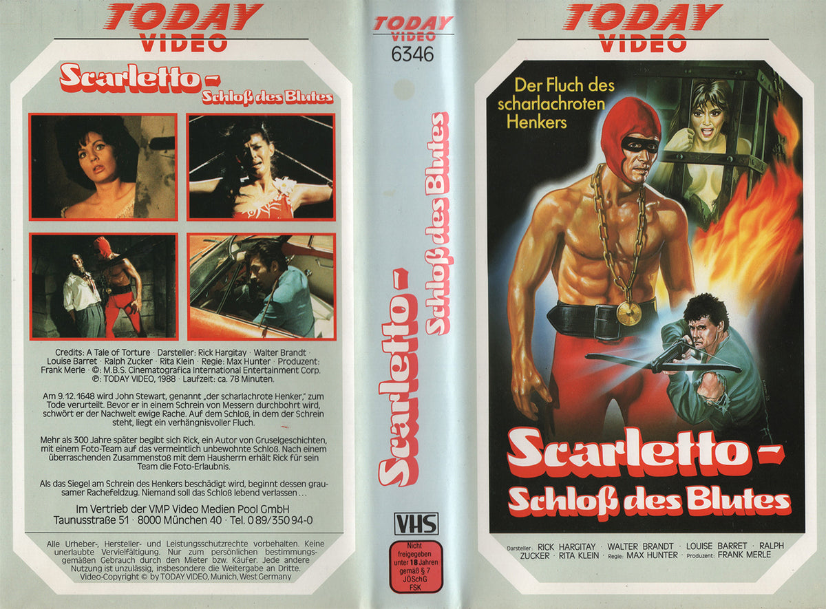 Scarletto - Schloß des Blutes (VHS - DE)