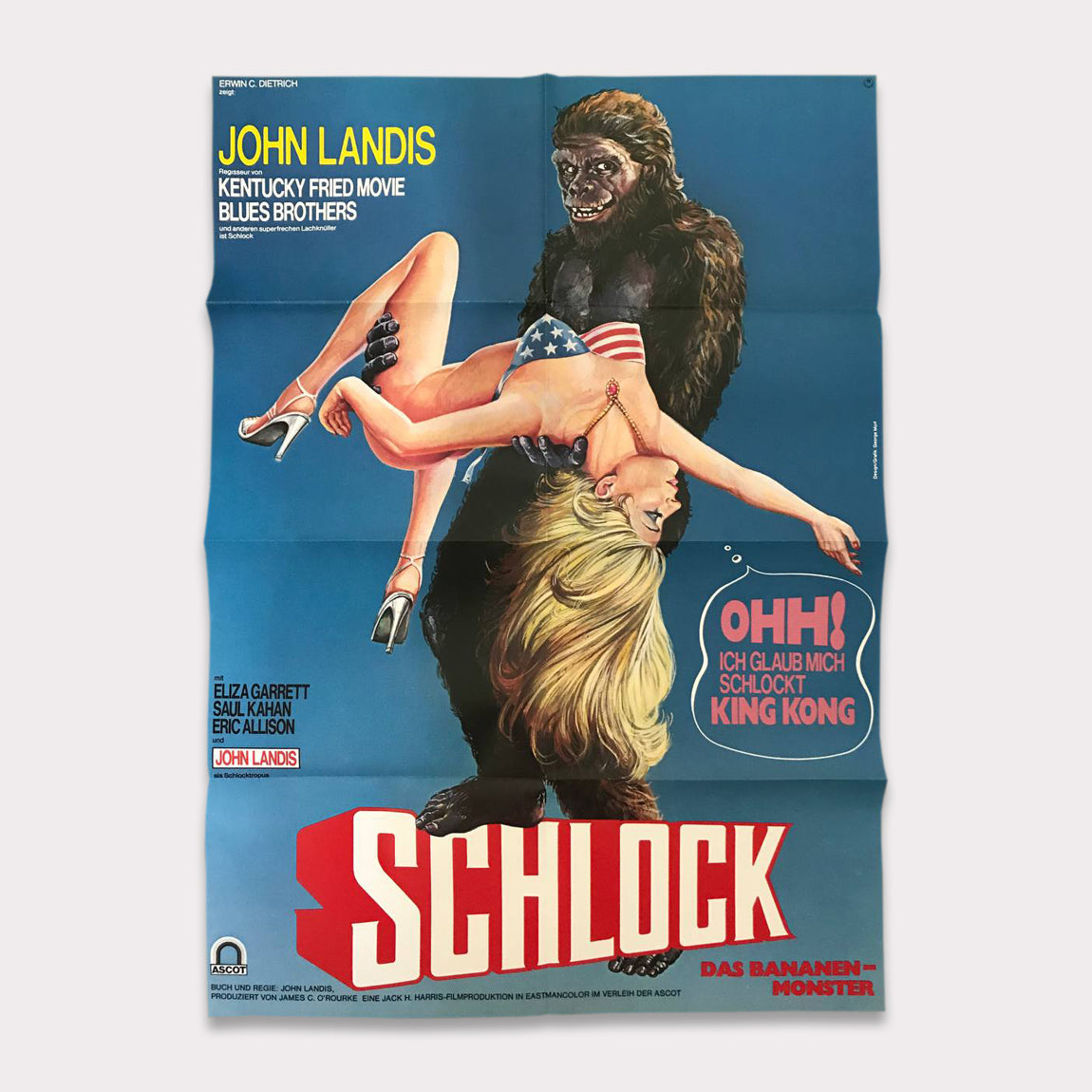 Schlock - Das Bananenmonster | DIN A1 Filmplakat