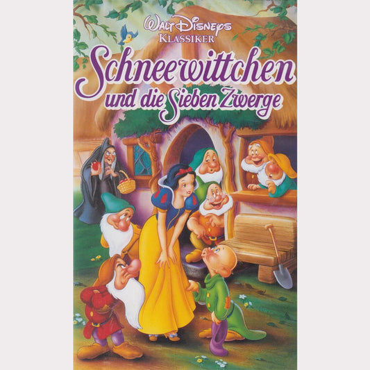 Snow White and the Seven Dwarfs (VHS - DE)