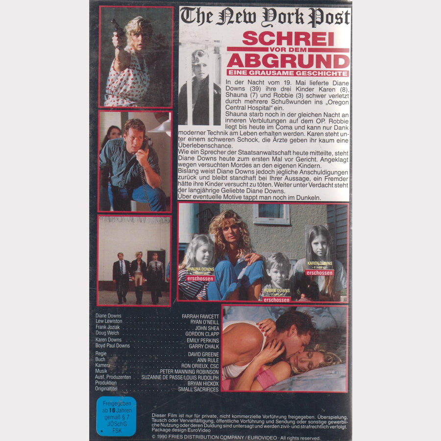 Schrei vor dem Abgrund - Eine grausame Geschichte (VHS - 1990 - DE)