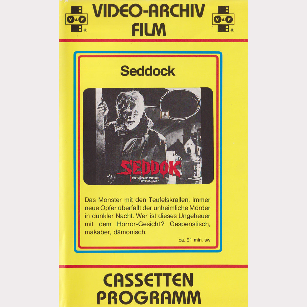 Seddok - Der Würger mit den Teufelskrallen [Seddock] (VHS - DE)