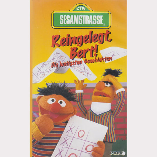 Sesame Street: Bert and the Fool (VHS - 1997 - DE)