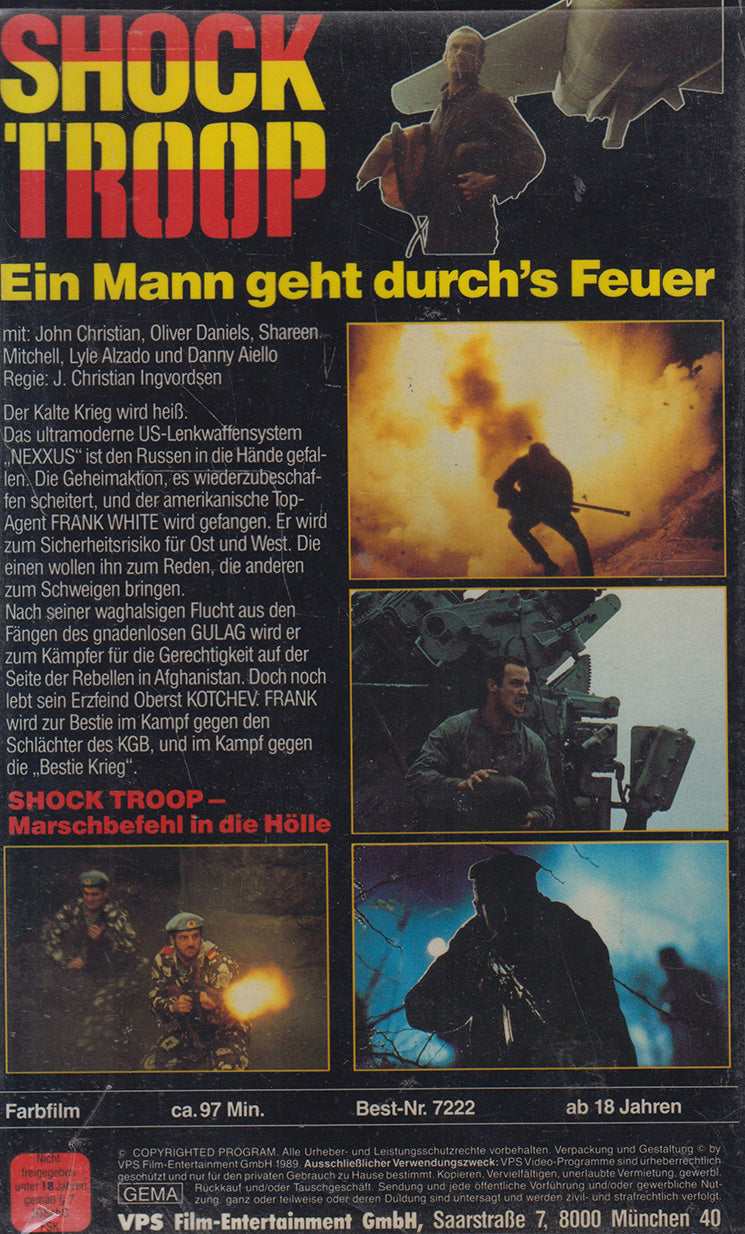 Shock Troop (VHS - 1989 - DE)
