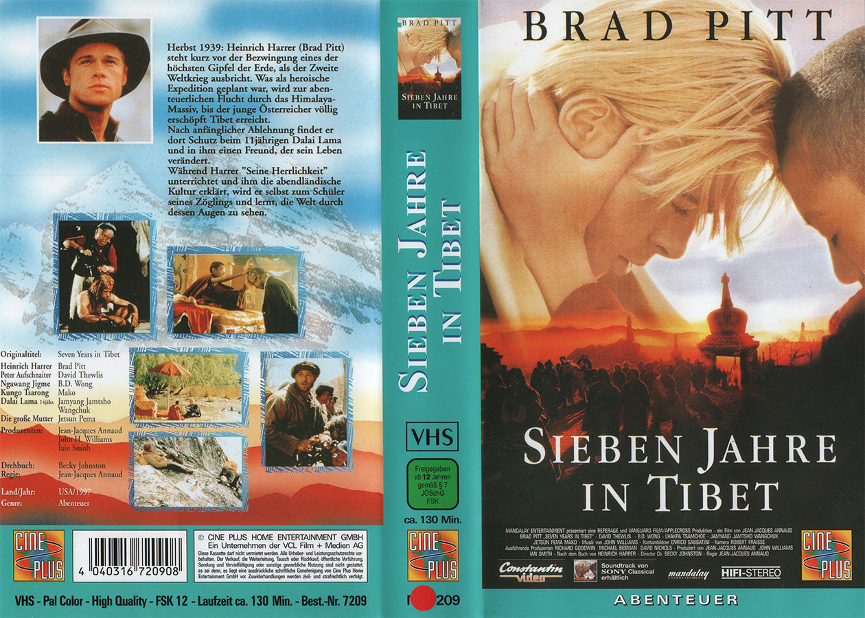 Sieben Jahre in Tibet (VHS - DE)