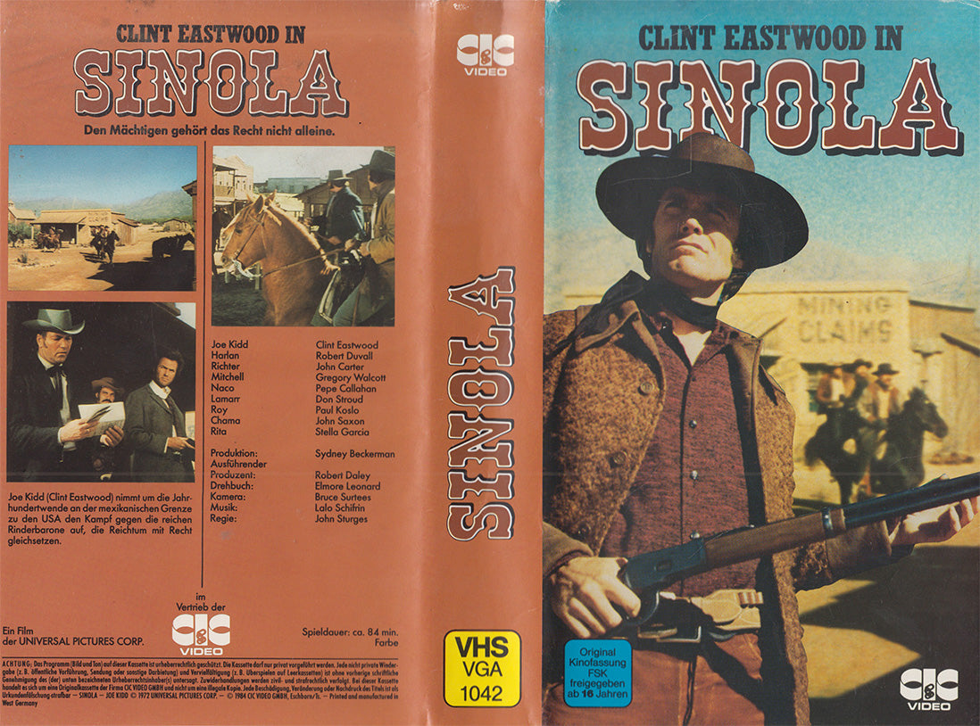 Sinola (VHS - 1984 - DE)