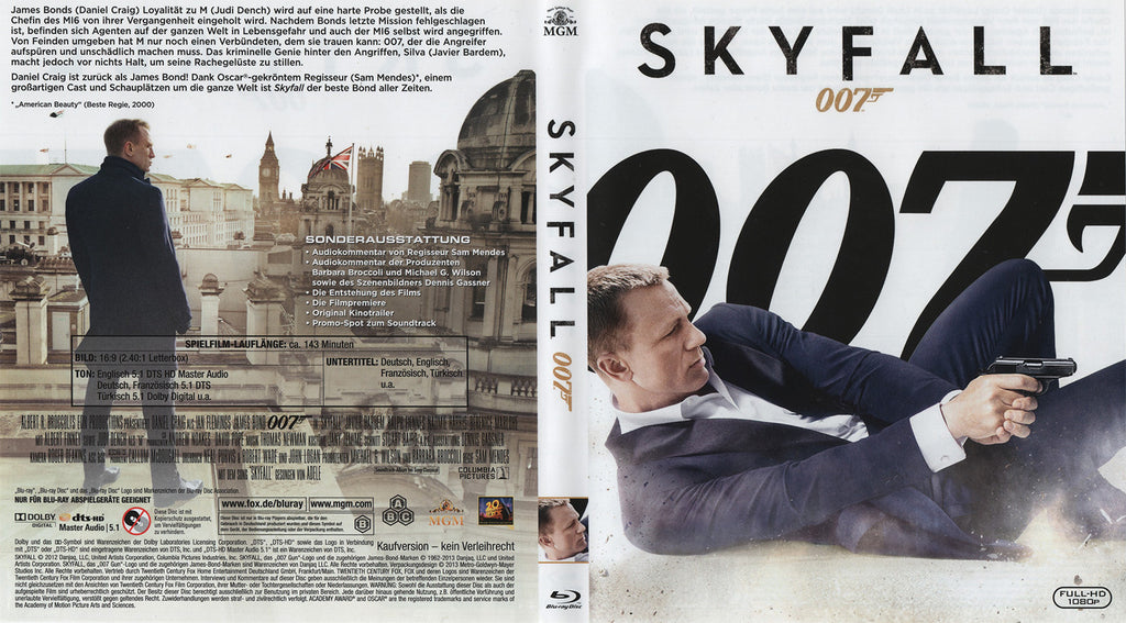 Skyfall (Blu-ray - 2013 - DE)
