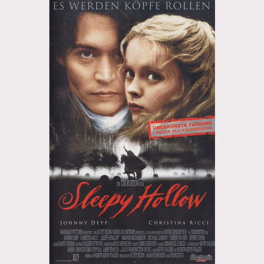 Sleepy Hollow Constantin Video VCL 2000 VHS Kassette Cover
