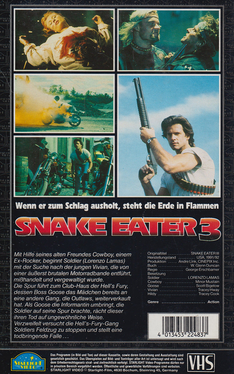 Snake Eater 3 (VHS - DE)