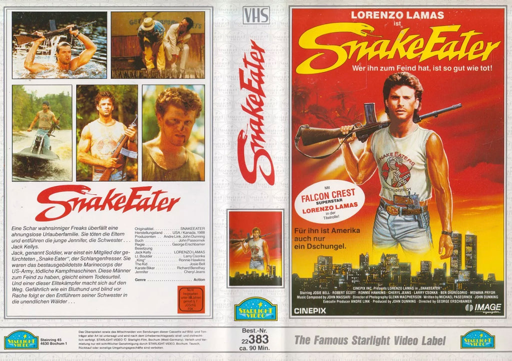 Snake Eater (VHS - DE)