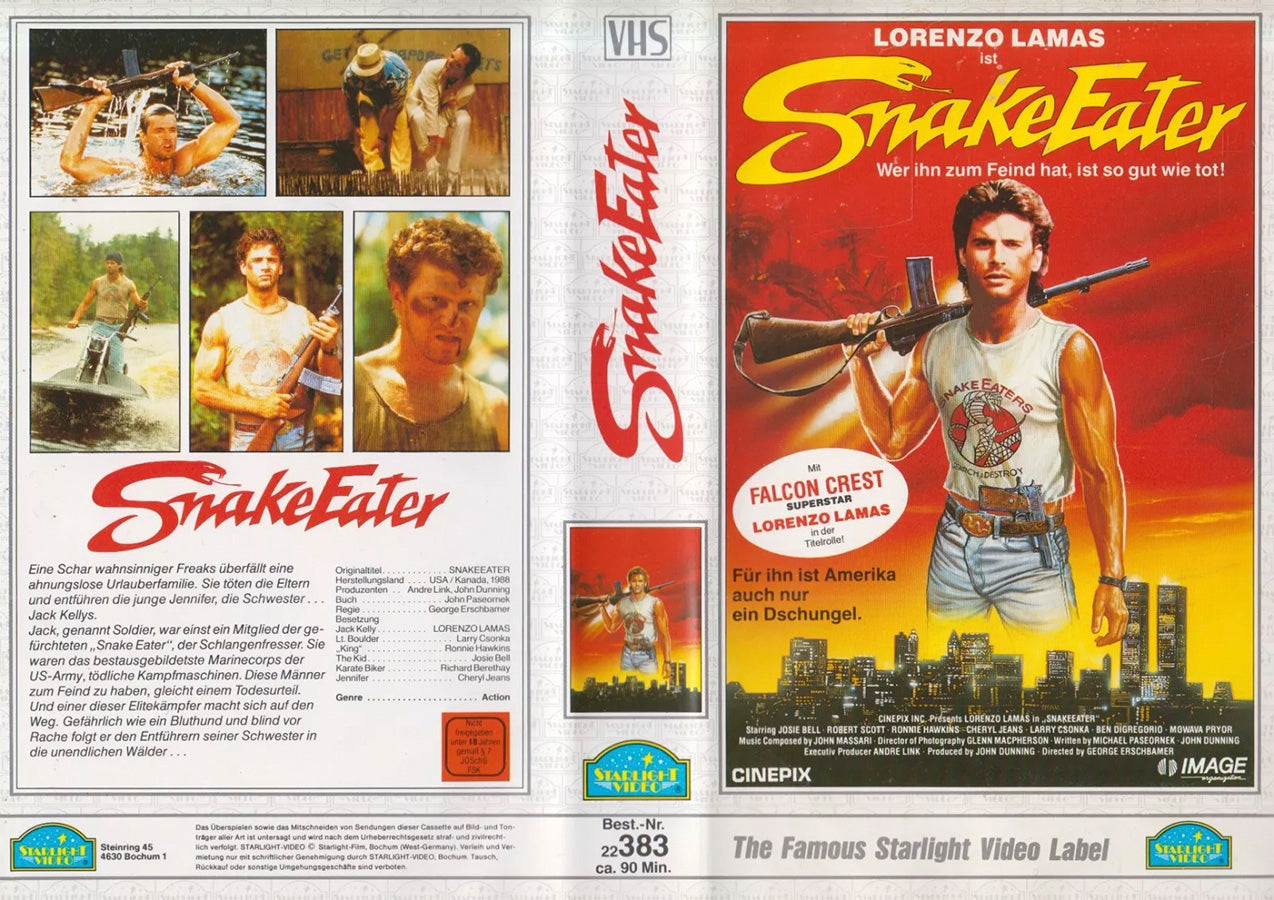Snake Eater (VHS - DE)