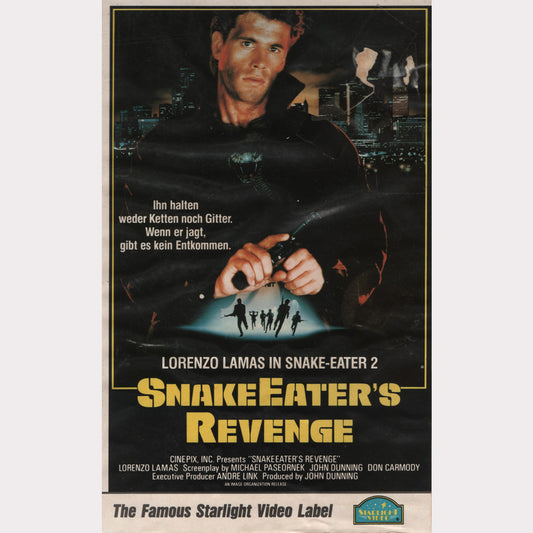 Snake Eater's Revenge (VHS - DE)