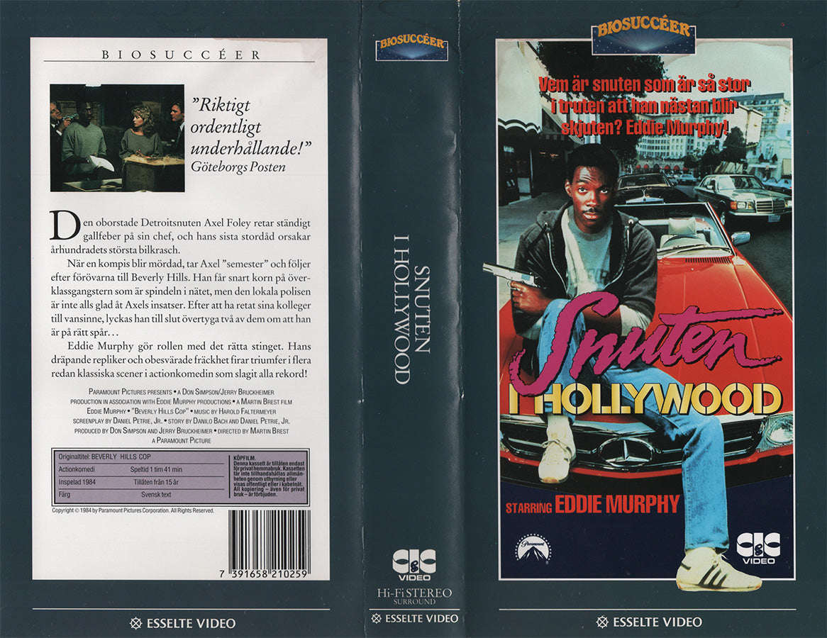 Snuten I Hollywood (VHS - SE)