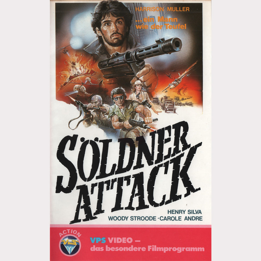 Söldner Attack (VHS - 1985 - DE)