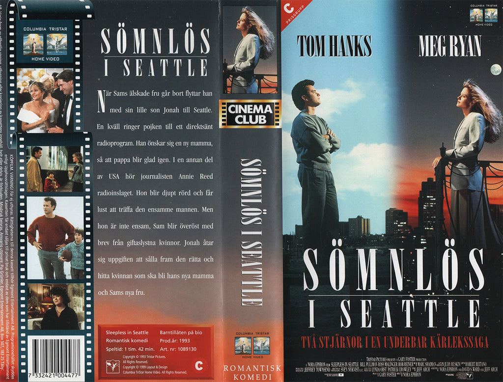 Sömnlös I Seattle (VHS - 1999 - SE)