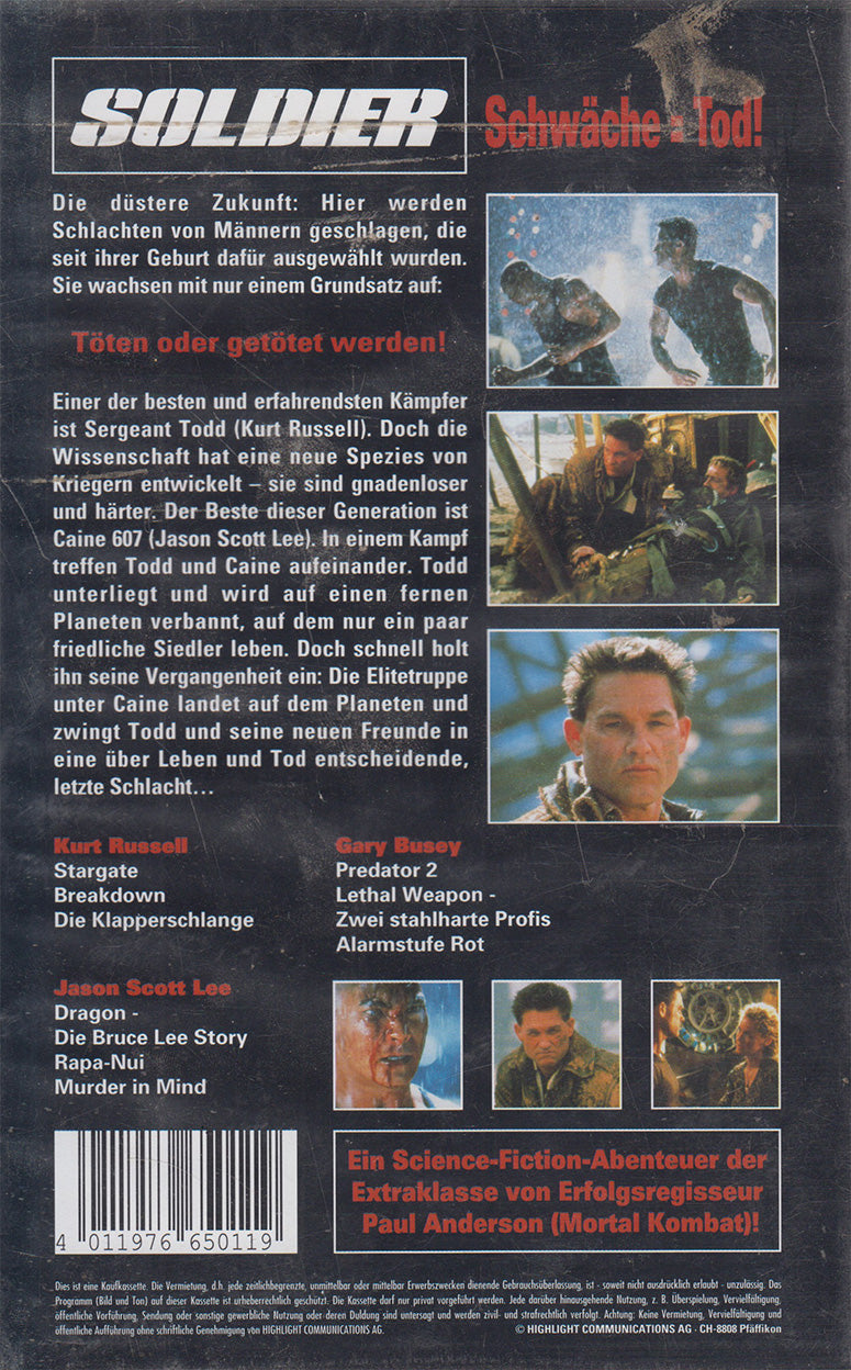Soldier (VHS - DE)