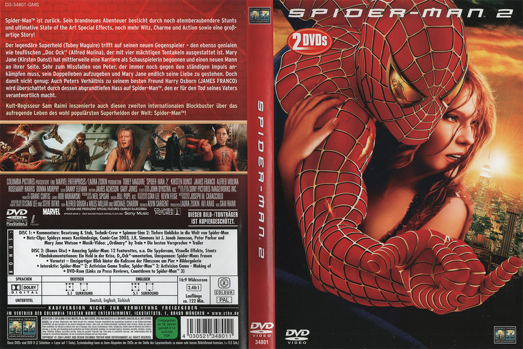 Spider-Man 2 (2xDVD - 2004 - DE)